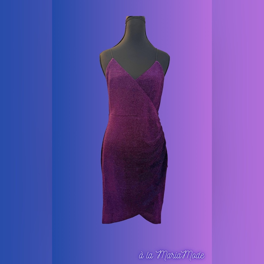 Sparkly Purple Women's Dress